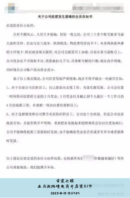 跨境电商亚马逊开店计划书