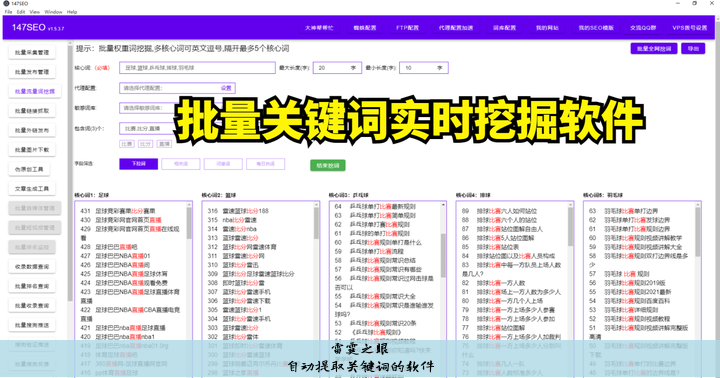 自动提取关键词的软件