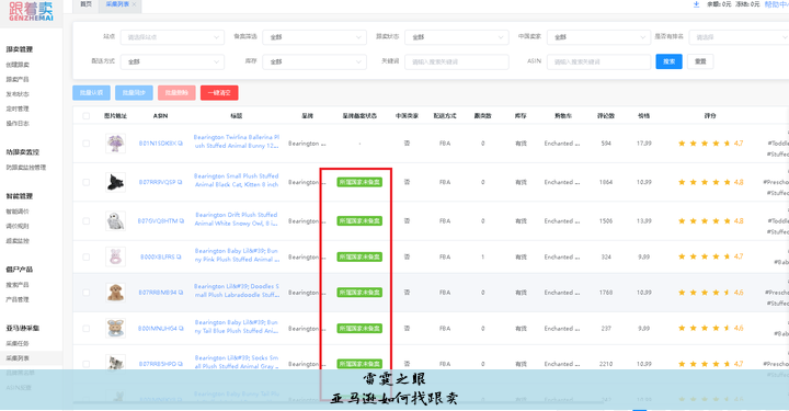 亚马逊如何找跟卖