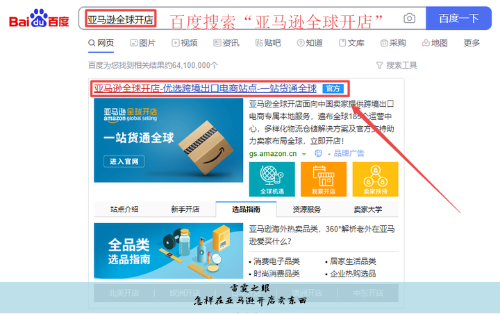 怎样在亚马逊开店卖东西