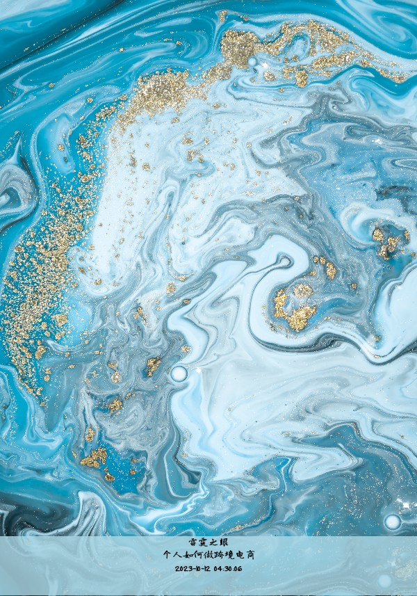 个人如何做跨境电商