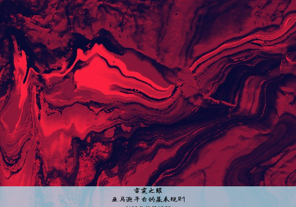 亚马逊平台的基本规则