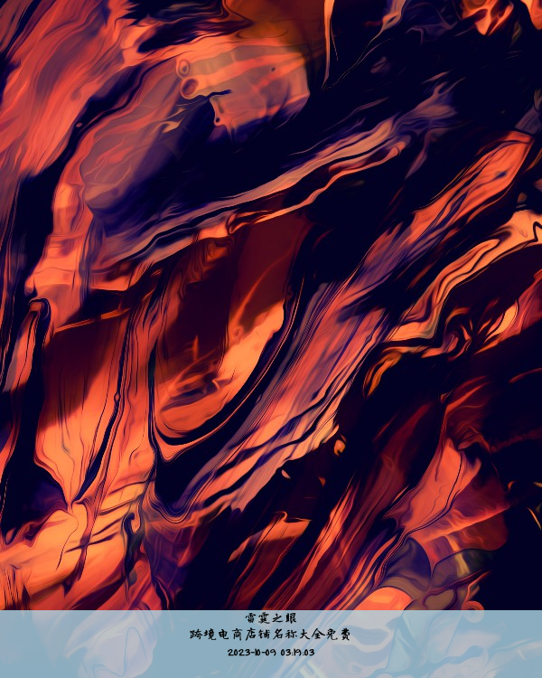 跨境电商店铺名称大全免费