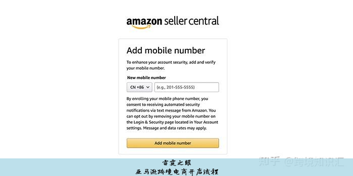 亚马逊跨境电商开店流程