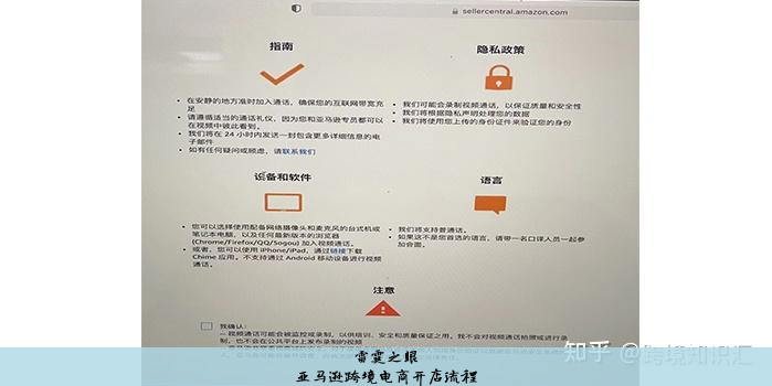 亚马逊跨境电商开店流程