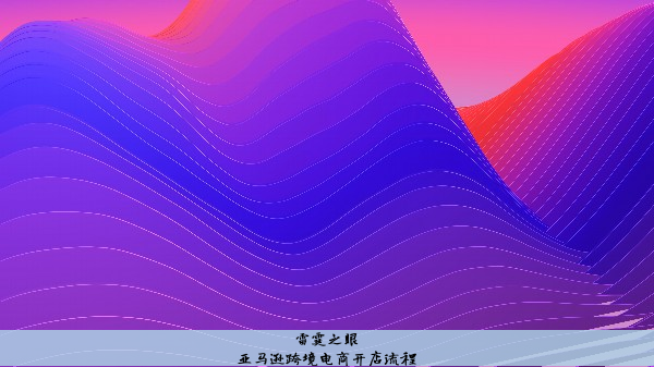 亚马逊跨境电商开店流程
